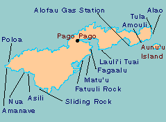 サモア　太平洋